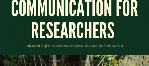 Oral Communication for Researchers